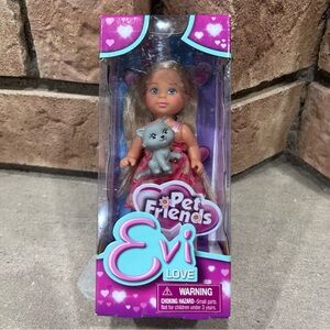 Evi Love Pet Friends Doll with Cat